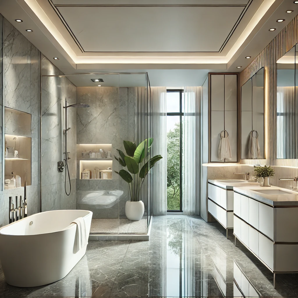 modern and elegant bathroom design